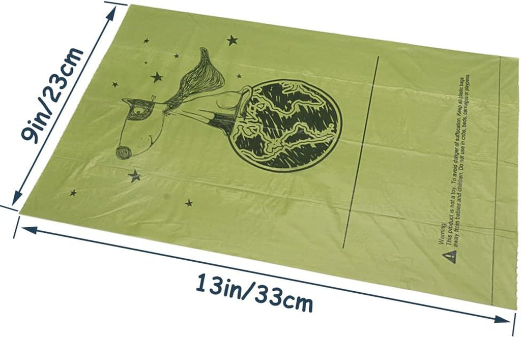 Dog Poop Bags 360 Count, Lavender Extra Thick Waste Bags with Dispenser, 100% Leak-Proof Doggie Bag Refill Rolls