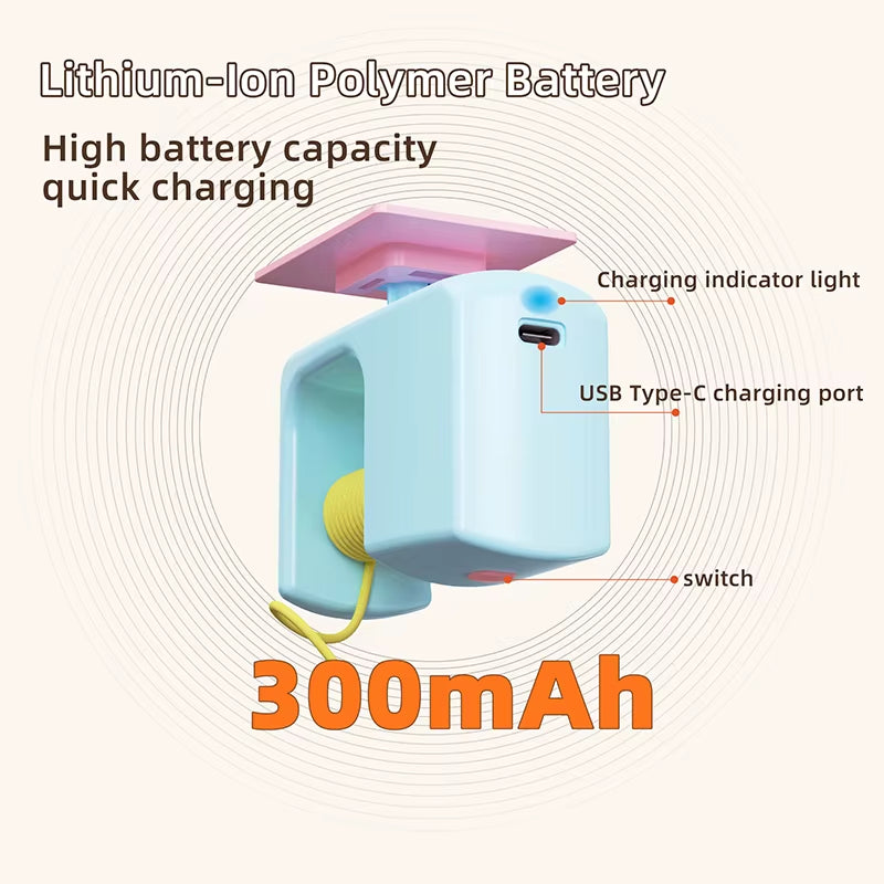 Cat Teaser Stick Kitten Electric Hanging Mop Shaped Feather Bell Cat Teaser Accessories Hanging Swing Pet Spring Toy